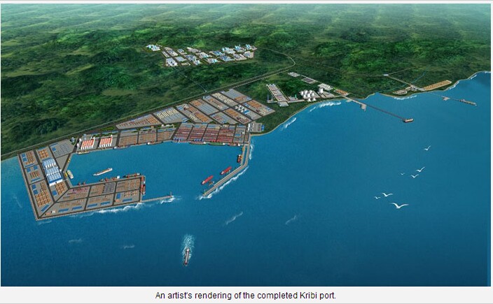 Central Africa’s only deep-sea port takes shape at Kribi